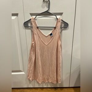 pink old navy xs tall tank top